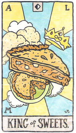 Food Fortunes. A Deck of Dinner Divination